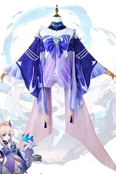 原神 Genshin 珊瑚宮心海 コスプレ衣装
