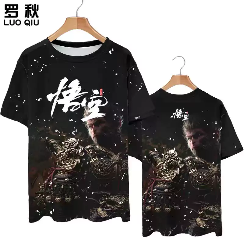 黒神話 悟空 ゲーム周辺 Tシャツ